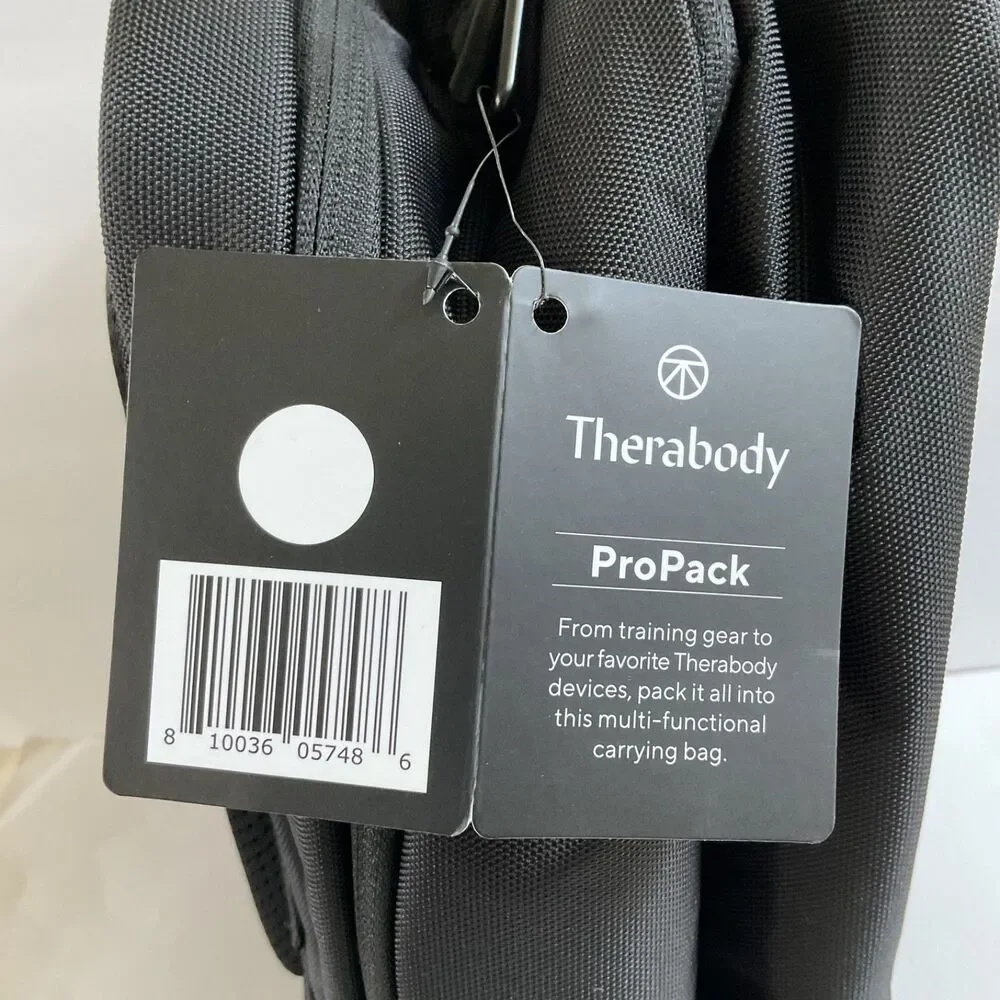 Therabody ProPack 17.2L Backpack Duffle Bag Combo Black Training Gear & Devices